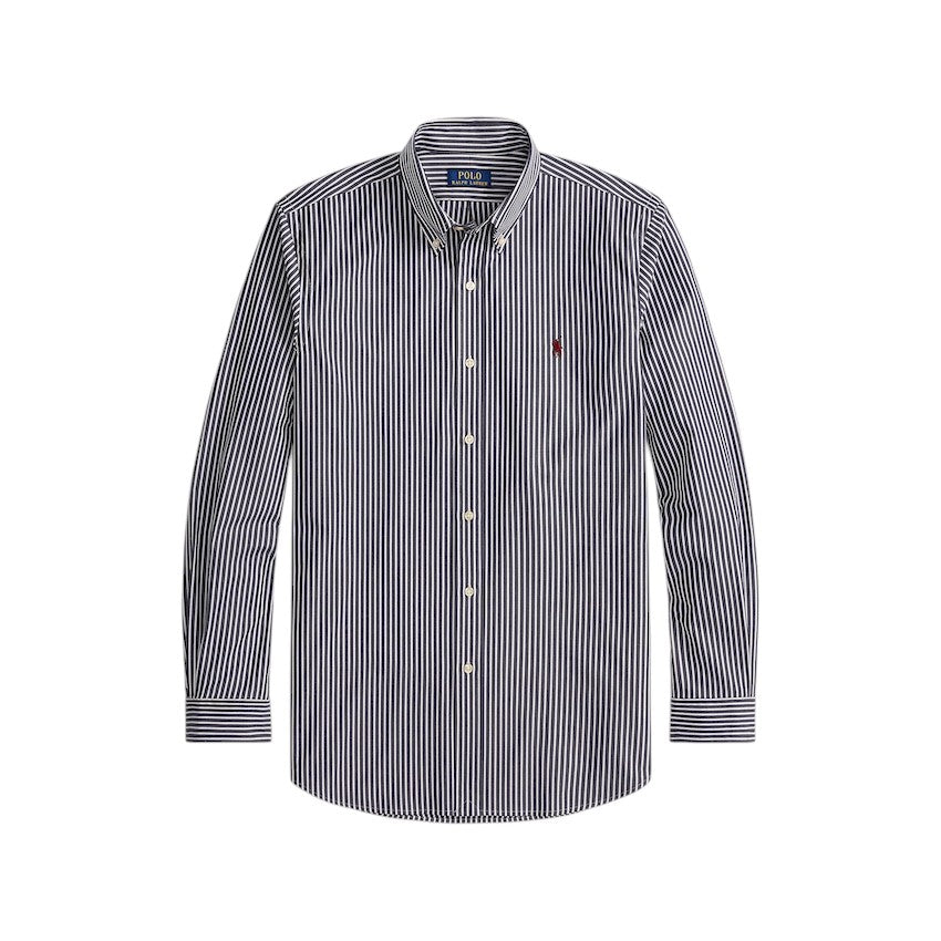 Polo Ralph Lauren Men hemd lange mouwen heren donker blauw custom fit 710929346022