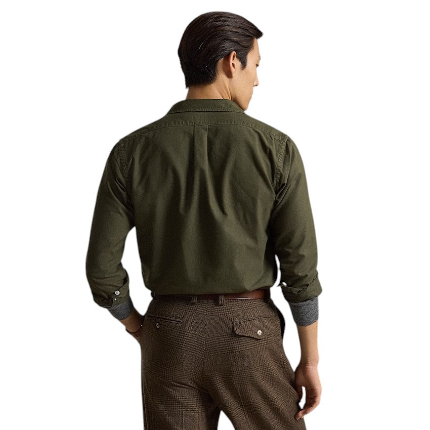 Polo Ralph Lauren Men hemd lange mouwen heren olijf 710804257510