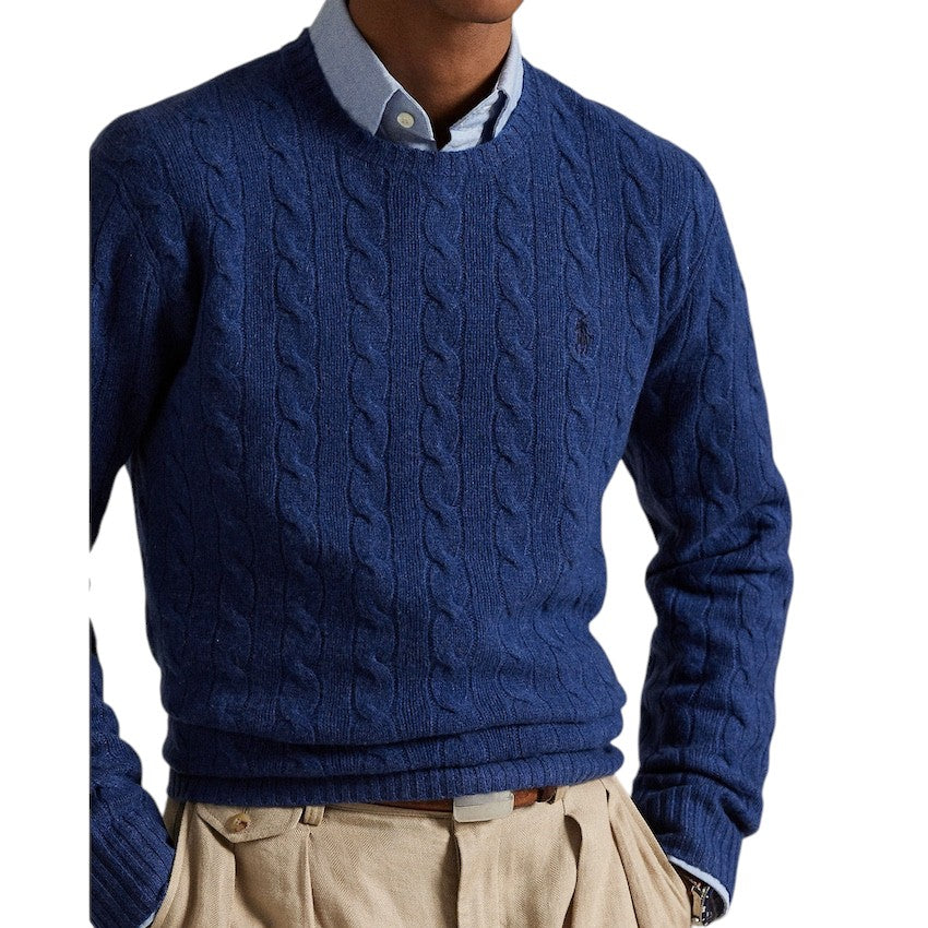 Polo Ralph Lauren Men pull trui ronde hals heren blauw 710876762017