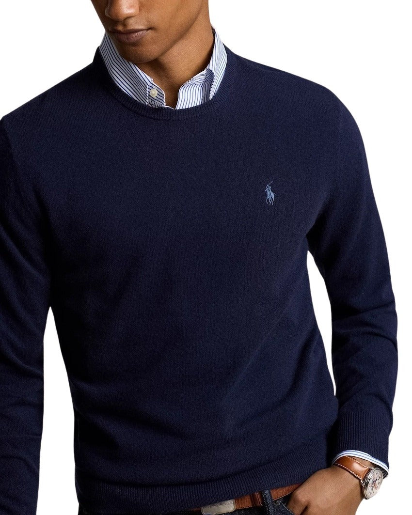 Polo Ralph Lauren Men pull trui ronde hals heren marine