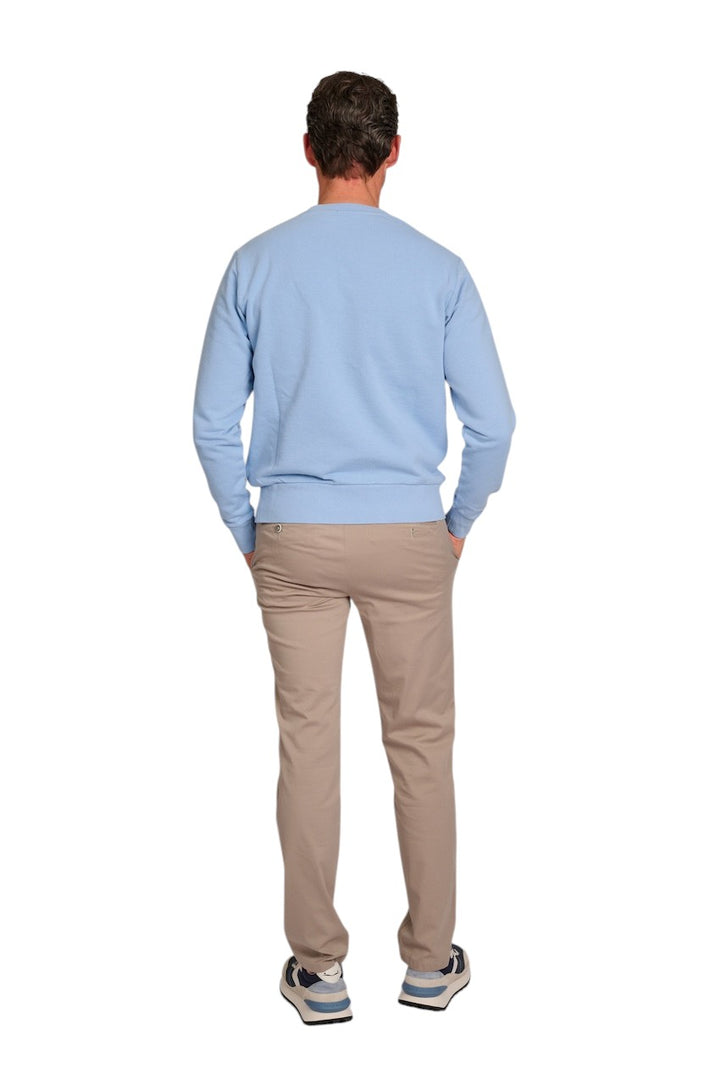Polo Ralph Lauren Men sweater heren licht blauw custom fit
