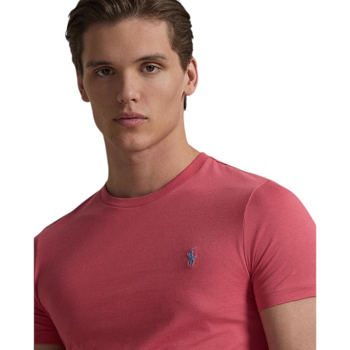 Polo Ralph Lauren Men t-shirt korte mouwen heren rood custom slim fit 710671438515