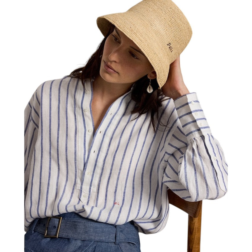 Polo Ralph Lauren Women blouse dames wit 211A12789001