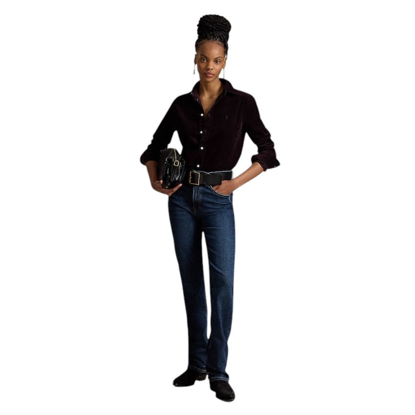 Polo Ralph Lauren Women blouse lange mouwen dames bordeaux 211A93203012
