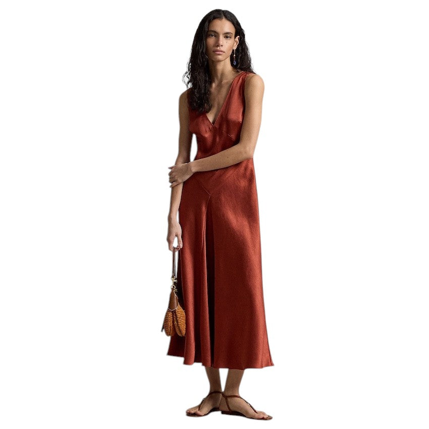 Polo Ralph Lauren Women kleedje dames roest