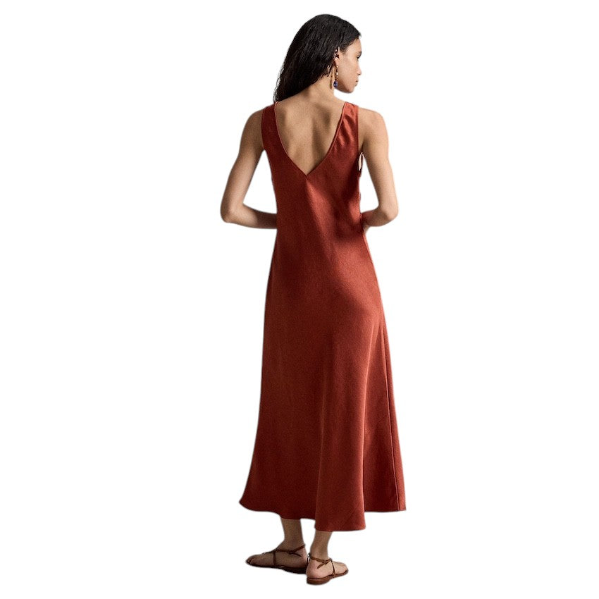 Polo Ralph Lauren Women kleedje dames roest