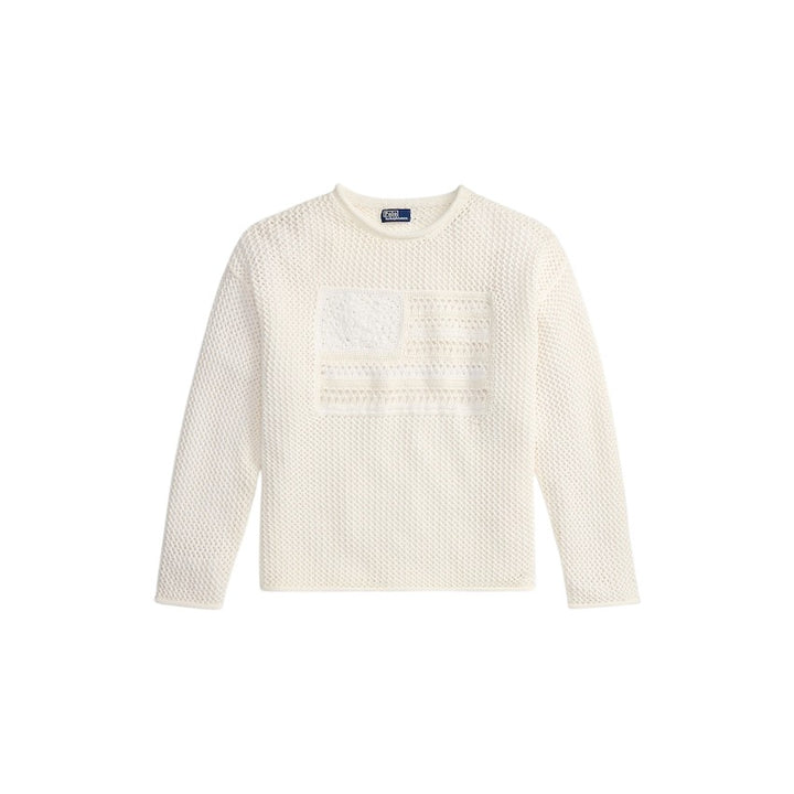 Polo Ralph Lauren Women pull trui ronde hals dames wit 211A12726001