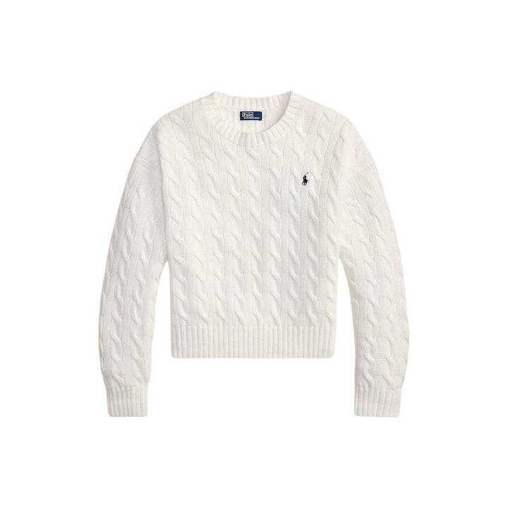 Polo Ralph Lauren Women pull trui ronde hals dames wit 211A96245003