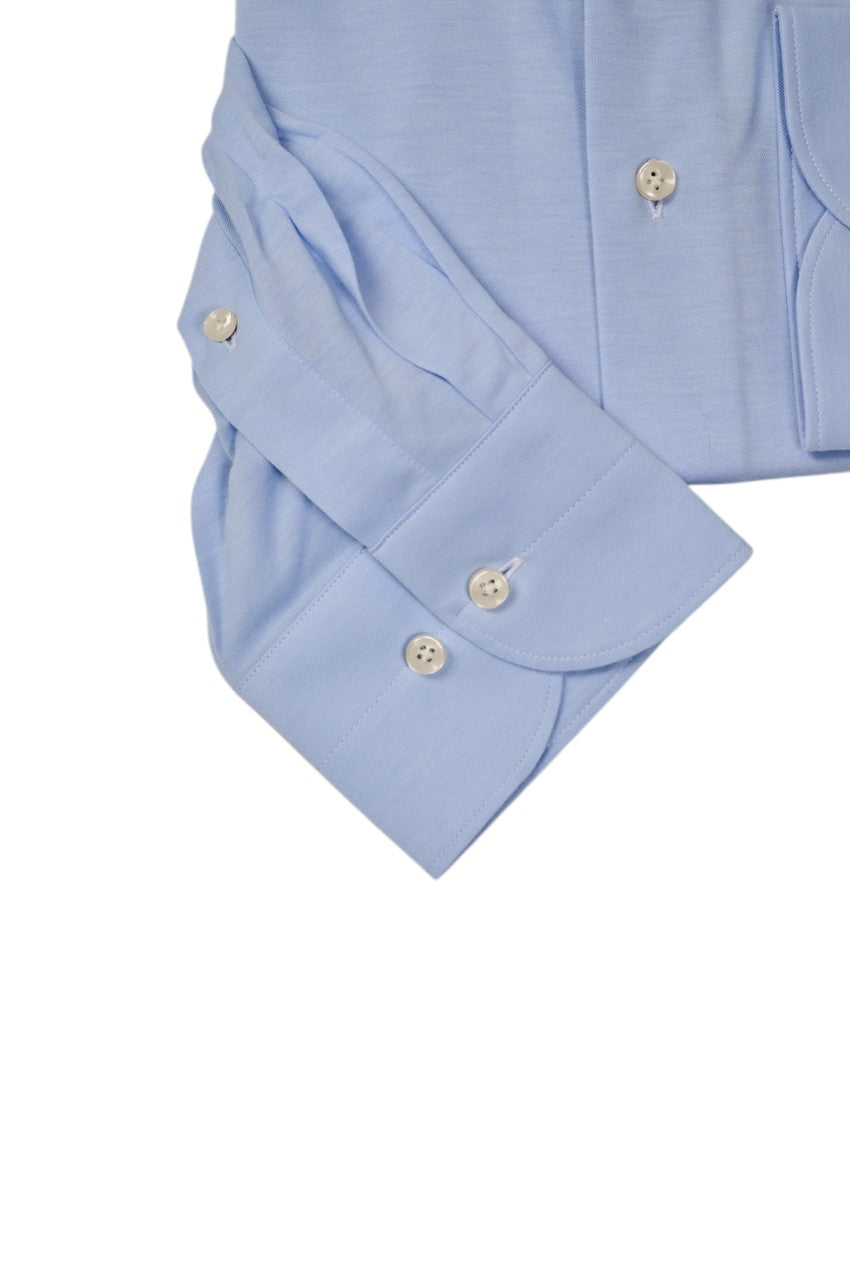 Profuomo hemd lange mouwen heren licht blauw