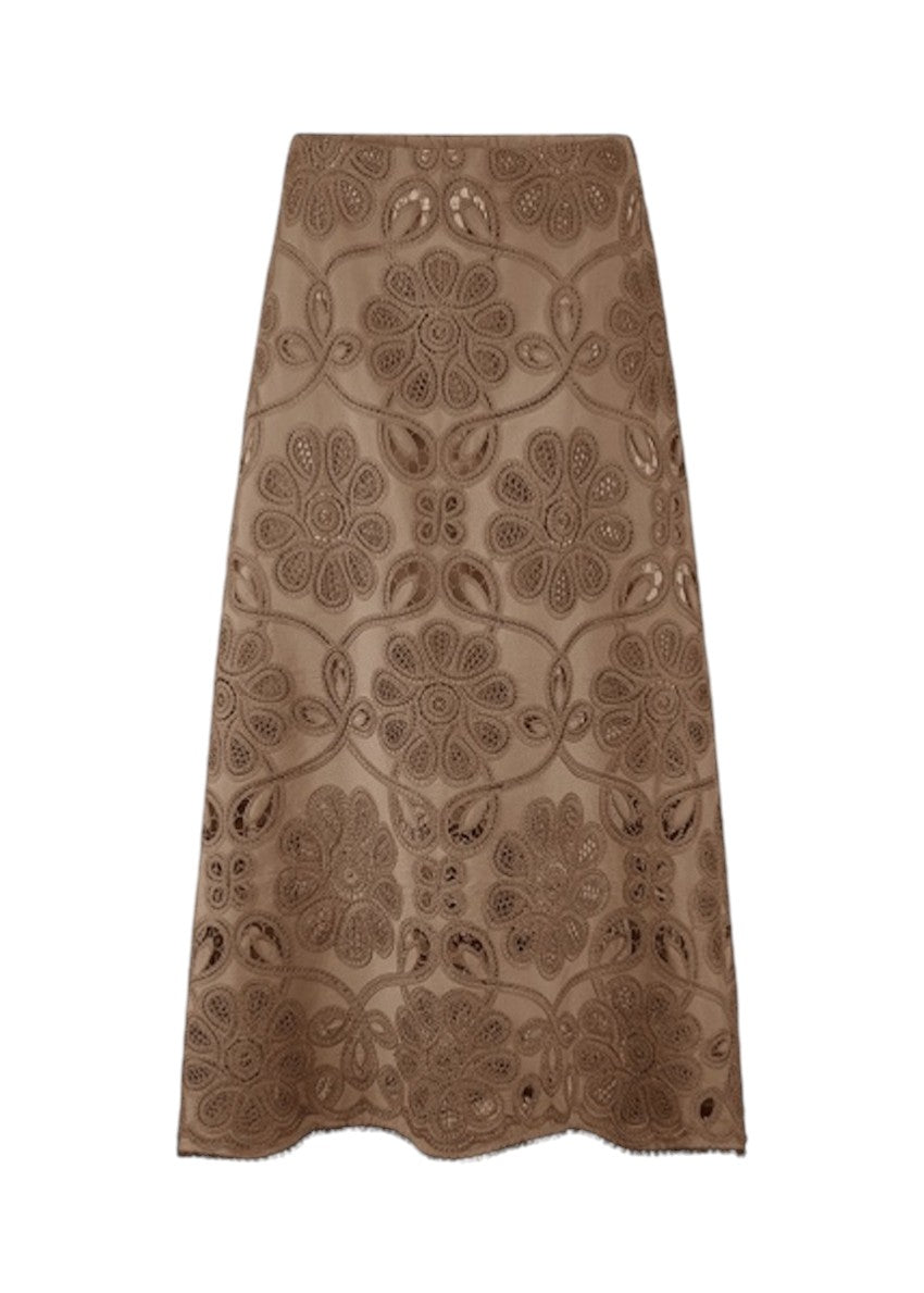 Riani rok dames bruin 644790-4508 606