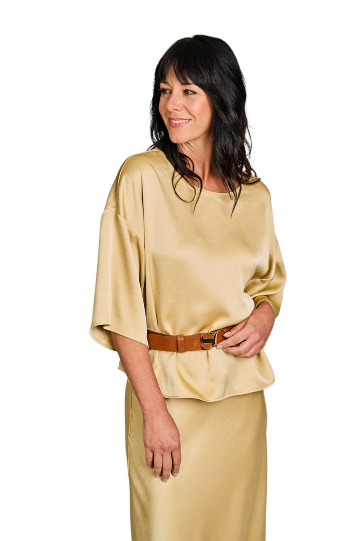 Scapa Flow camicetta donna oro Billie
