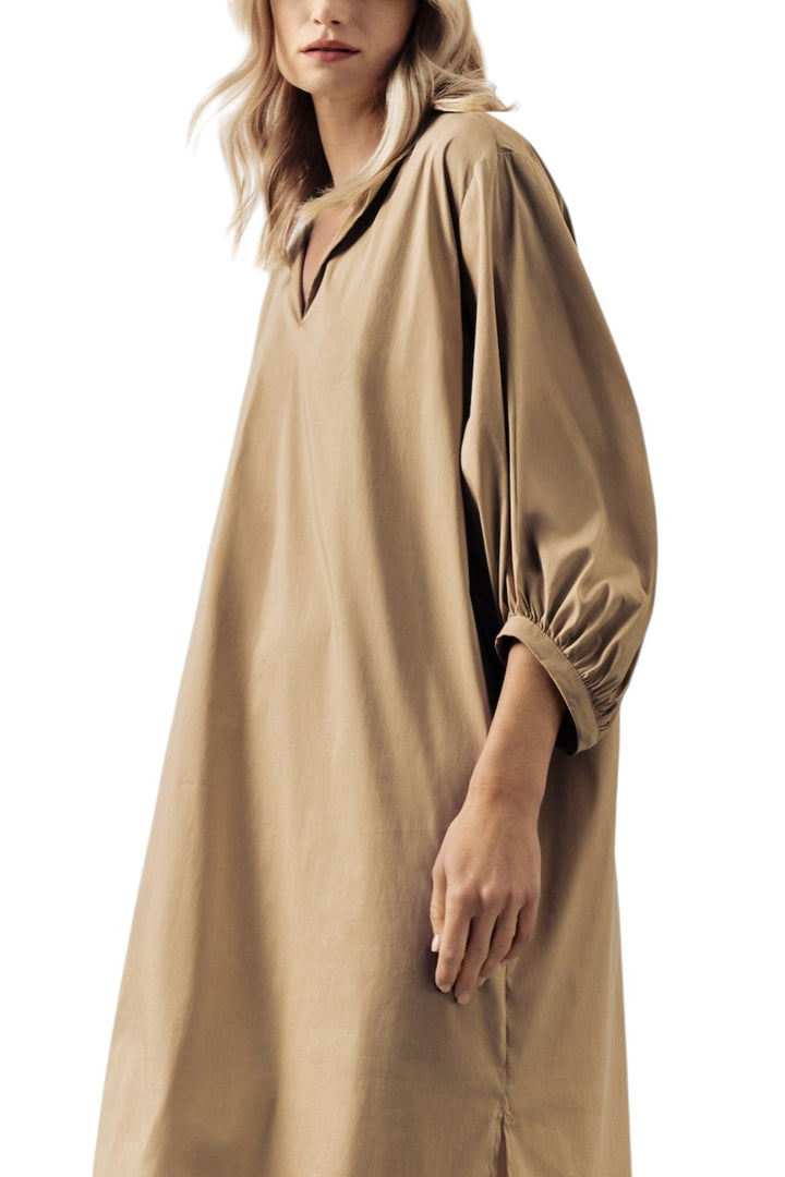 Scapa Flow kleedje dames donker beige Ewing