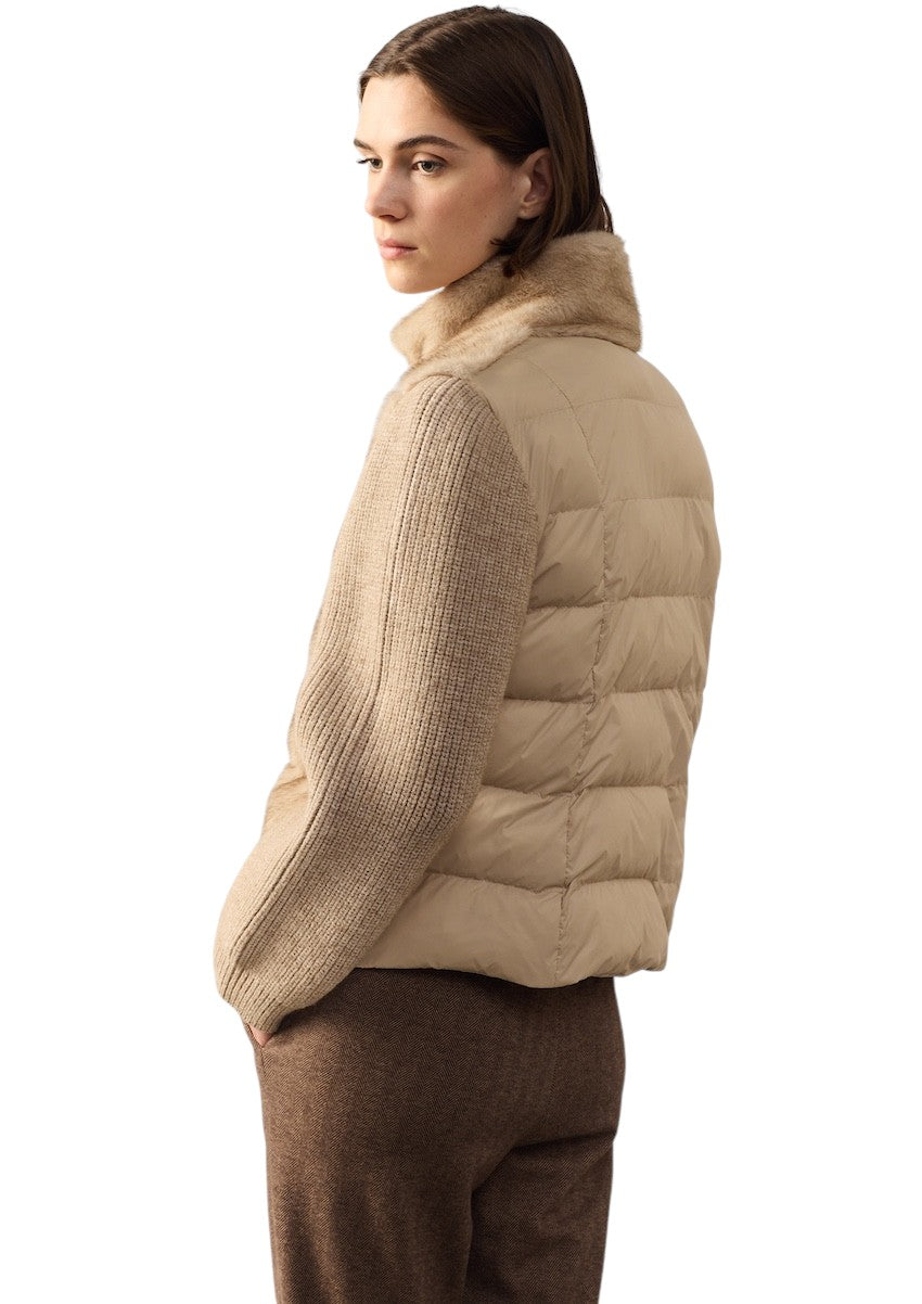 Scapa Flow mantel jas dames taupe Mirai