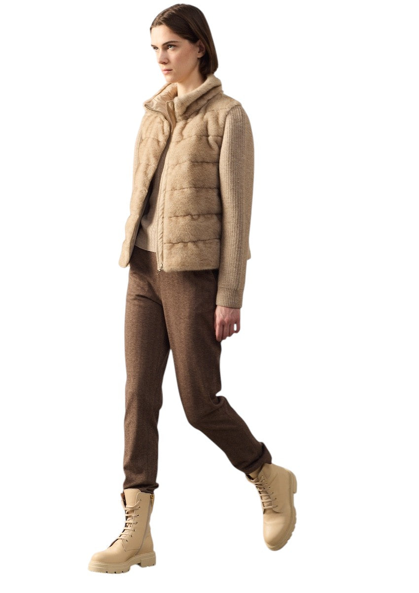 Scapa Flow mantel jas dames taupe Mirai