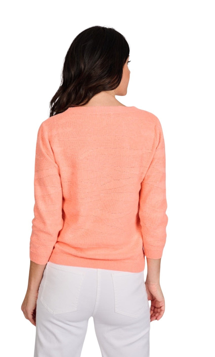 Scapa Flow pull trui dames perzik Amelia KUFUE 083