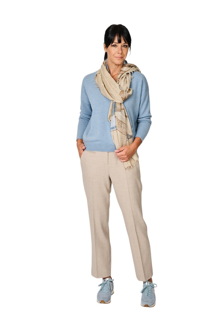 Seductive Women's Pants taupe colour Mary