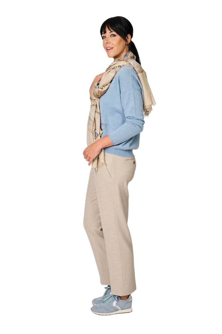 Seductive Women's Pants taupe colour Mary