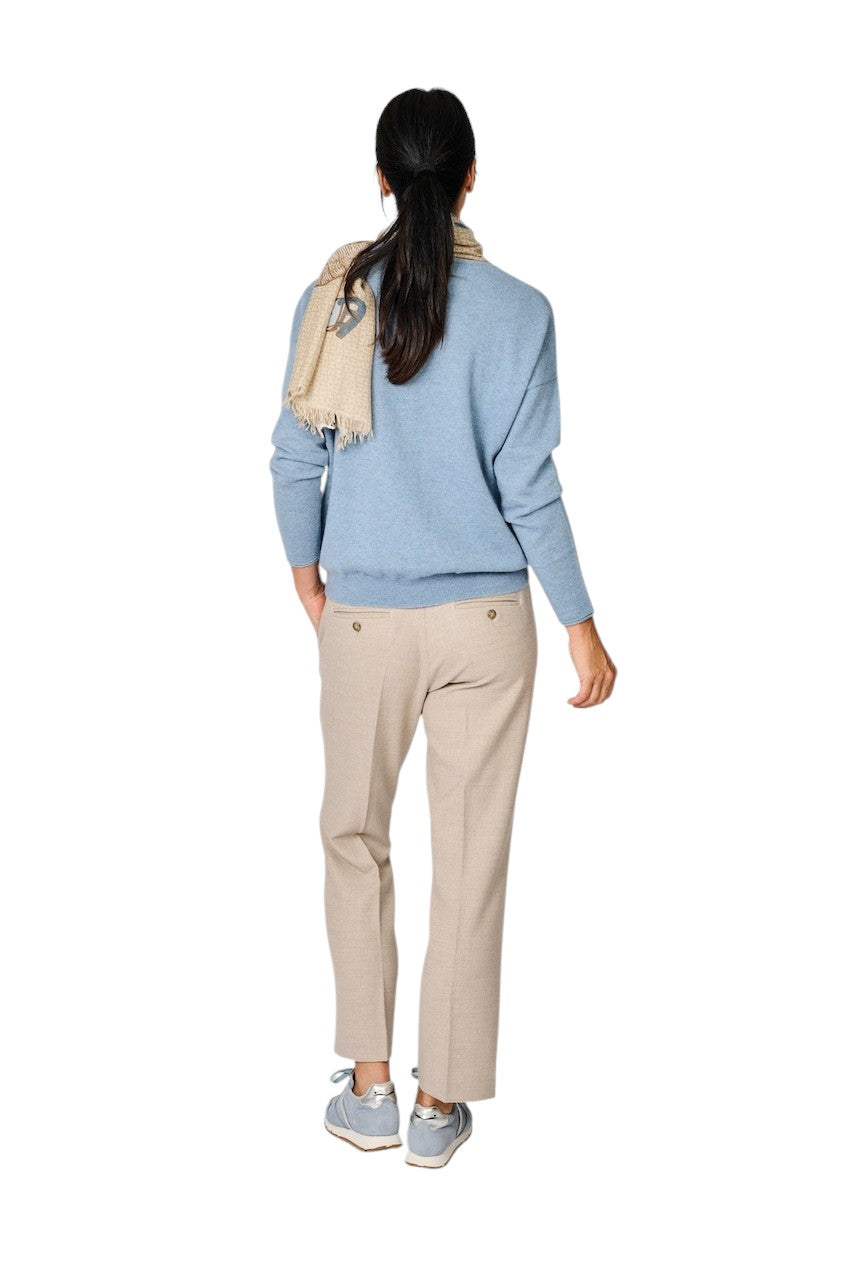 Seductive Women's Pants taupe colour Mary