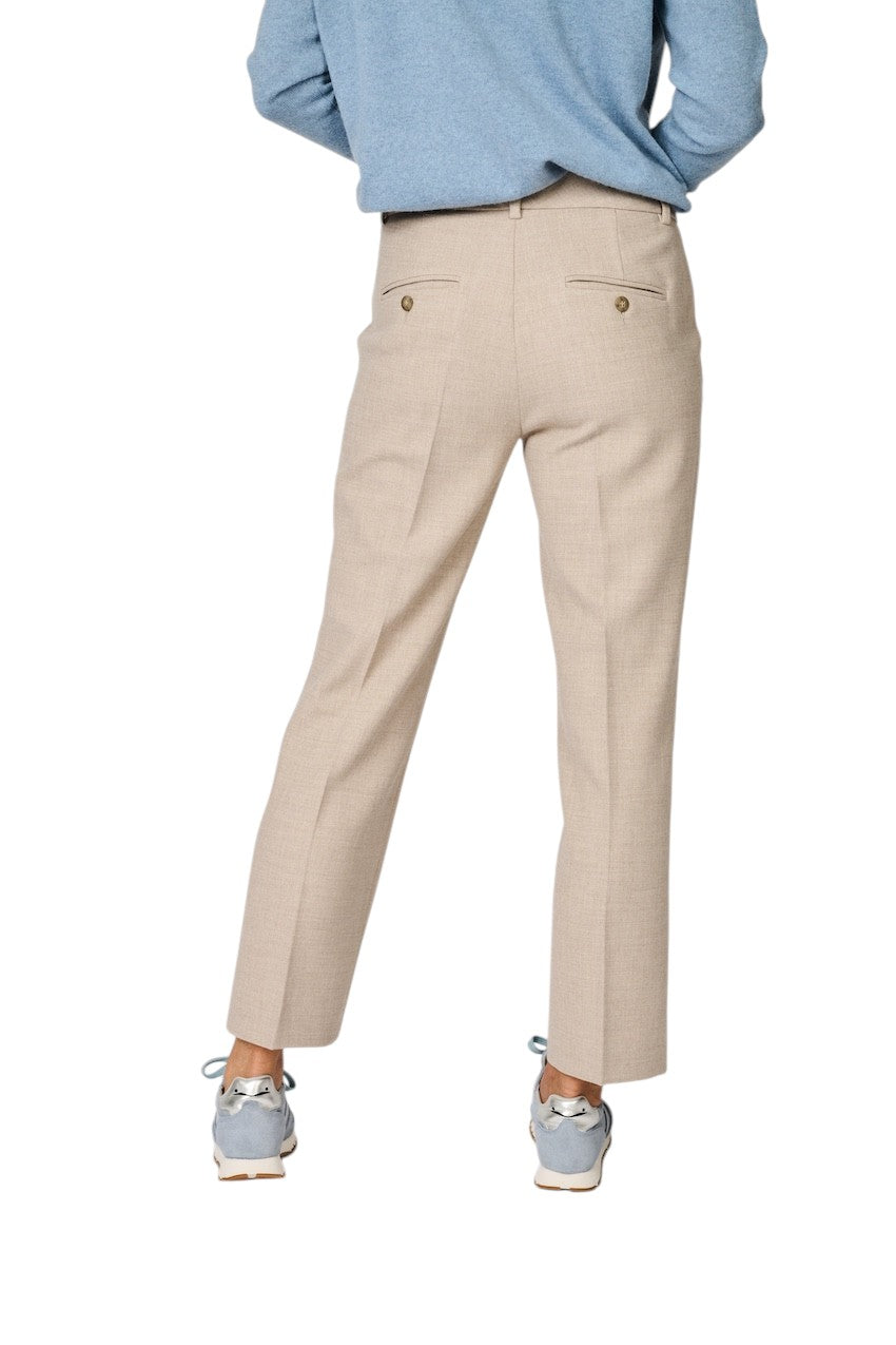 Seductive Women's Pants taupe colour Mary