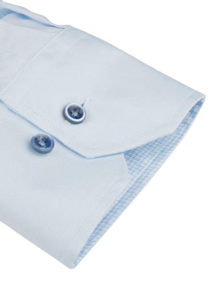 Stenstroms Men hemd lange mouwen heren licht blauw Slimline 7847511505 100
