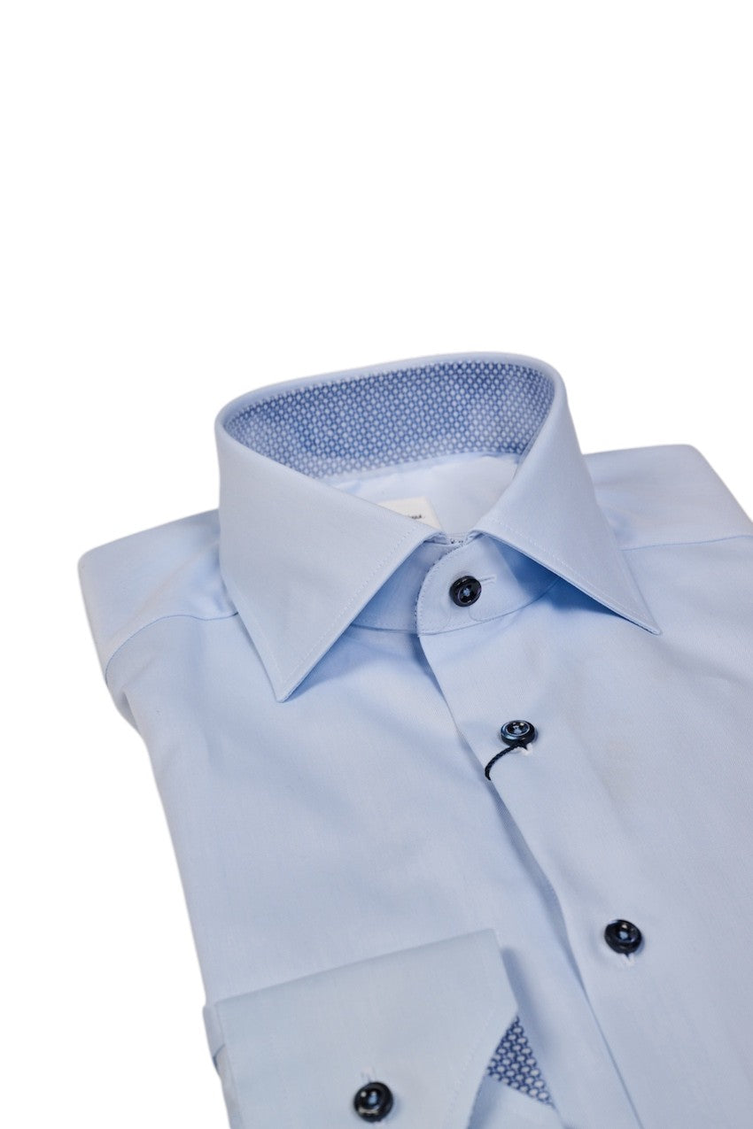 Stenstroms Men hemd lange mouwen heren licht blauw Slimline 7847710699 100