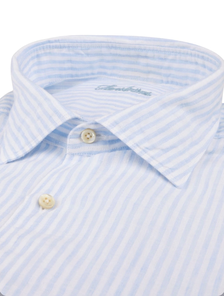 Stenstroms Men hemd lange mouwen heren licht blauw slimline 7747218787 102
