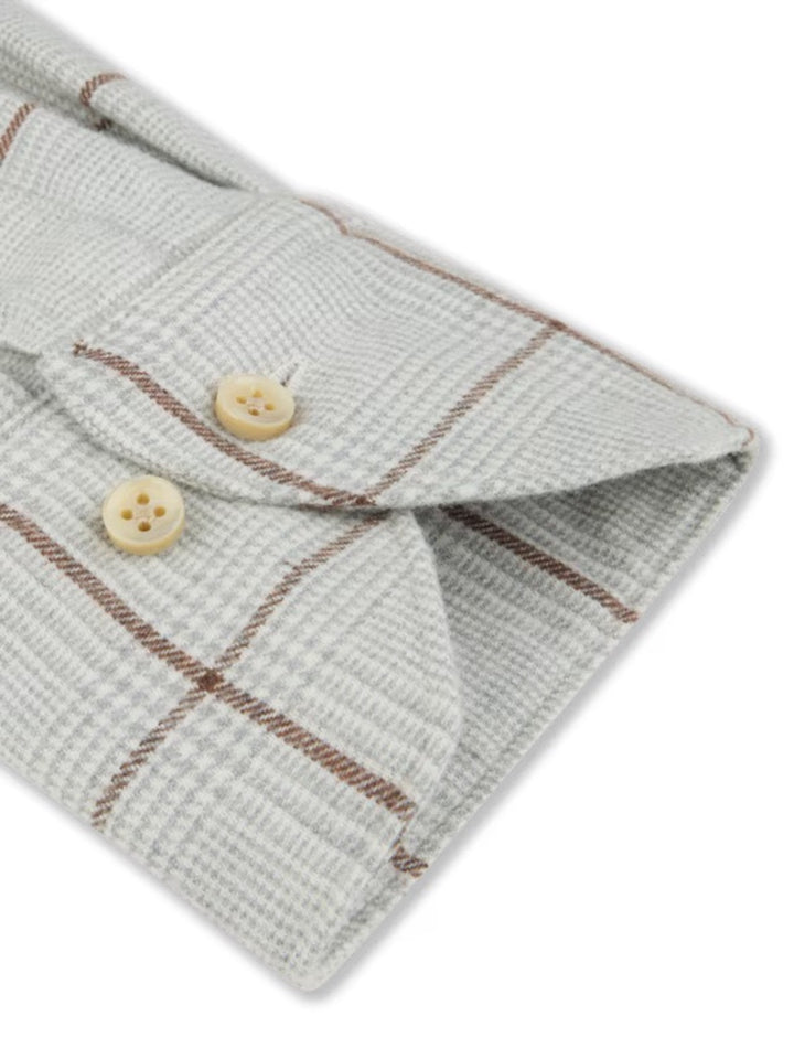 Stenstroms Men hemd lange mouwen heren licht grijs REGULAR 6127119043 313