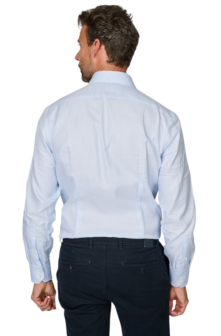 Van Laack Men hemd lange mouwen heren licht blauw 151092 710 RIVARA-TF