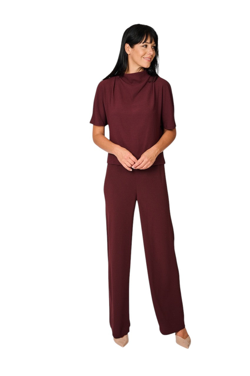 Vince blouse dames bordeaux V204313268 600