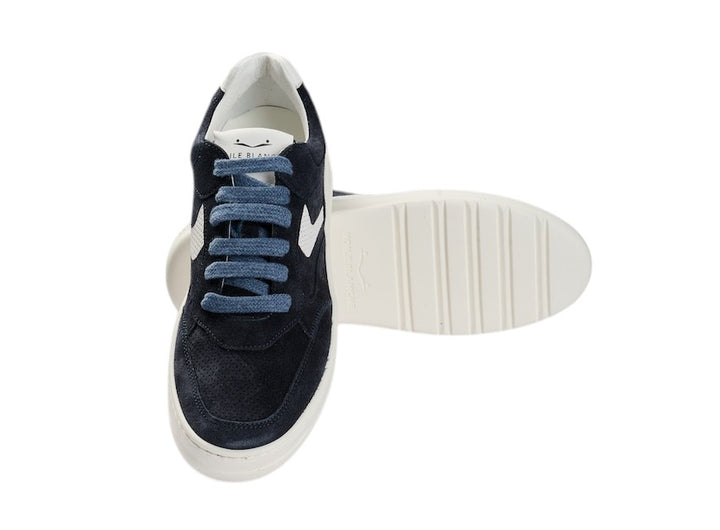 Voile Blanche Uomini scarpe sportive uomo blu scuro Layton 050