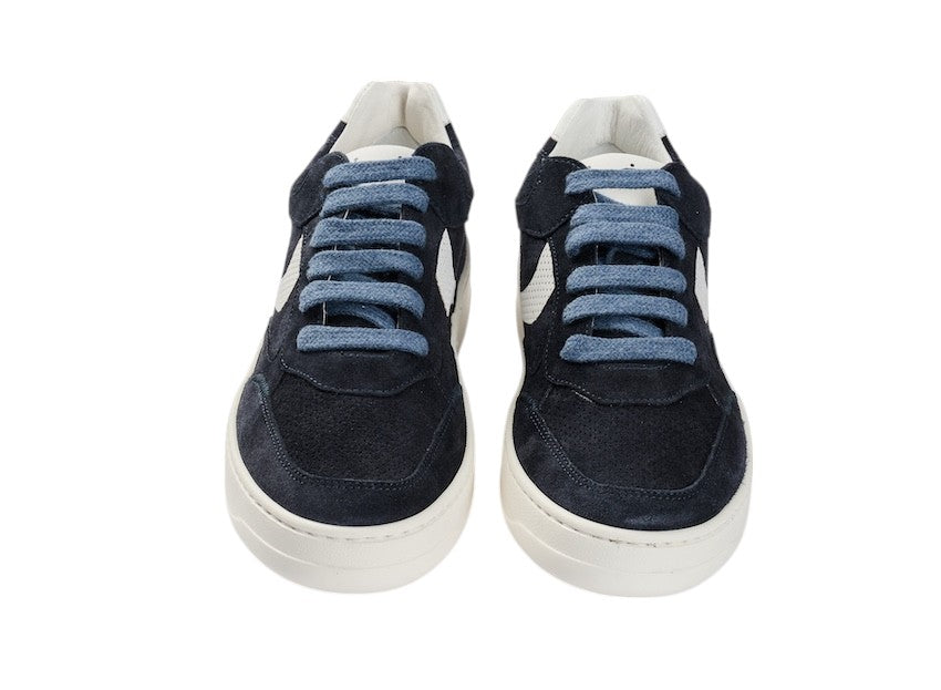 Voile Blanche Uomini scarpe sportive uomo blu scuro Layton 050