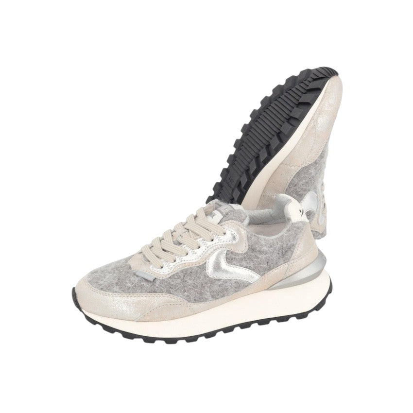 Voile Blanche Women sportieve schoenen dames zilver QWARK HYPE