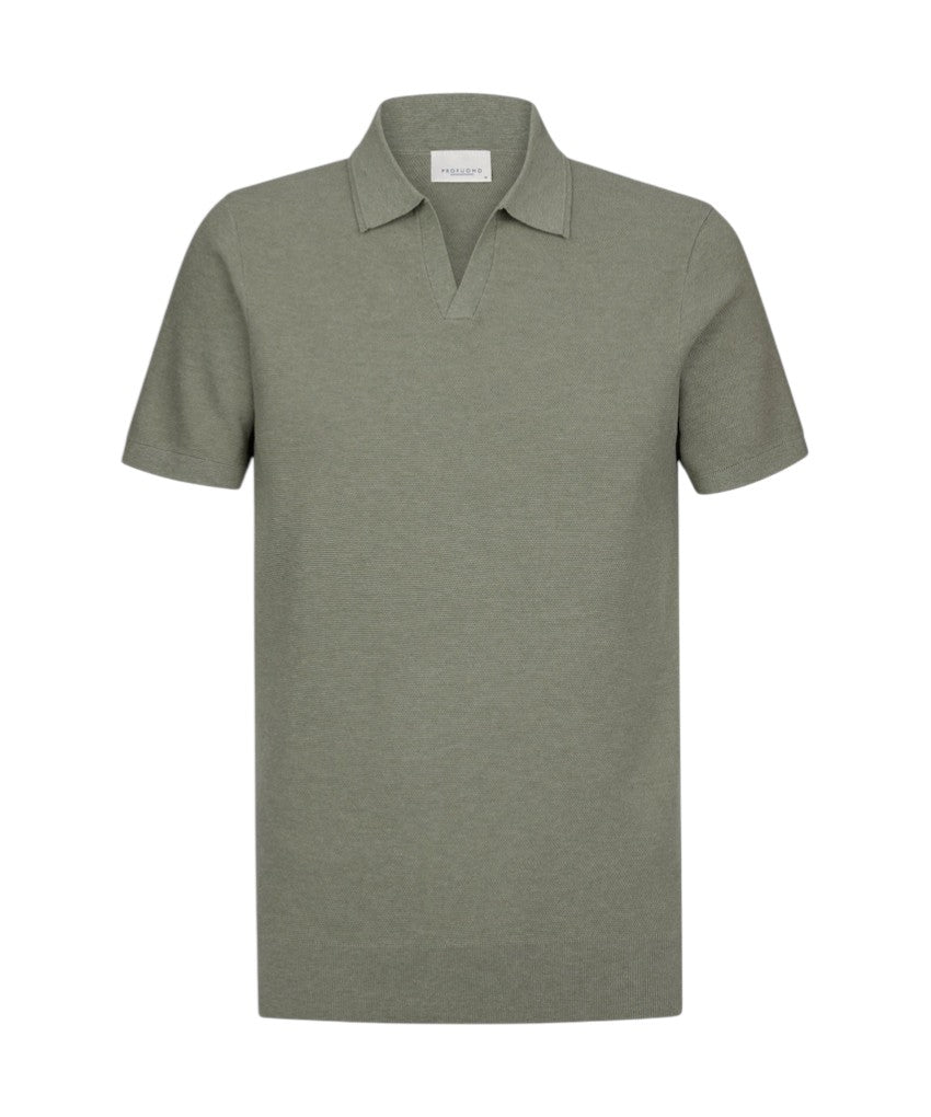 profuomo-polo-shirt-korte-mouwen-heren-groen