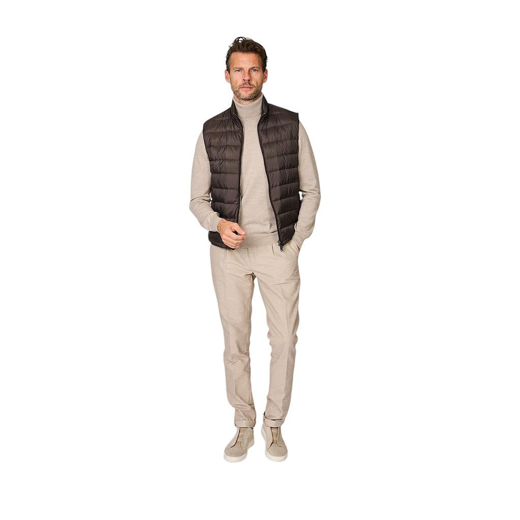 chaqueta sin mangas Paul Shark para hombre, marrón, 99312007-306