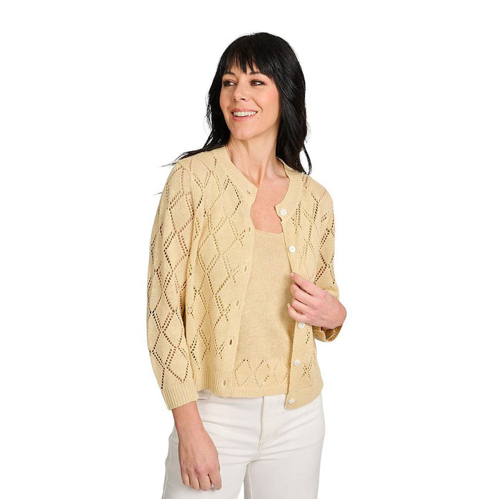 hemisphere-gilet-damen-gelb