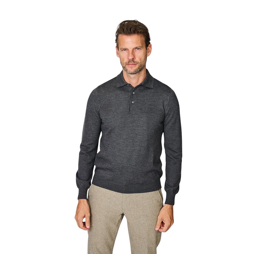 gran-sasso-polo-da-uomo-a-maniche-lunghe-antracite